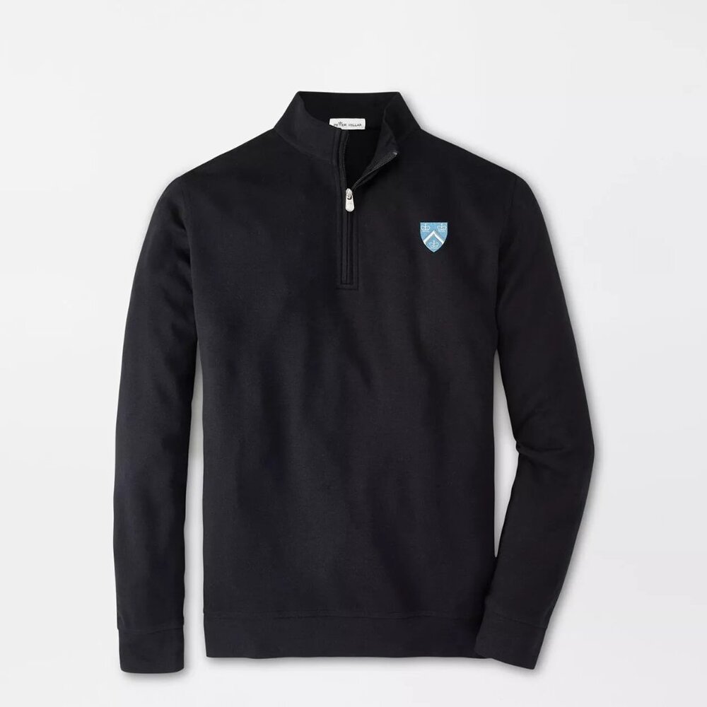 NEW Peter Millar Columbia University Ivy League MED Quarter Zip Comfort Pullover